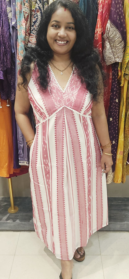 Dhonekhali Cotton Dress
