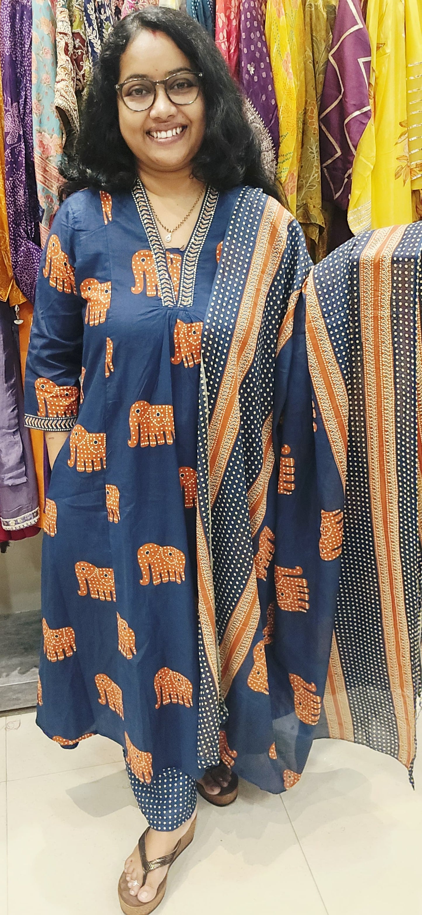 Elephant Cotton Full Suit
