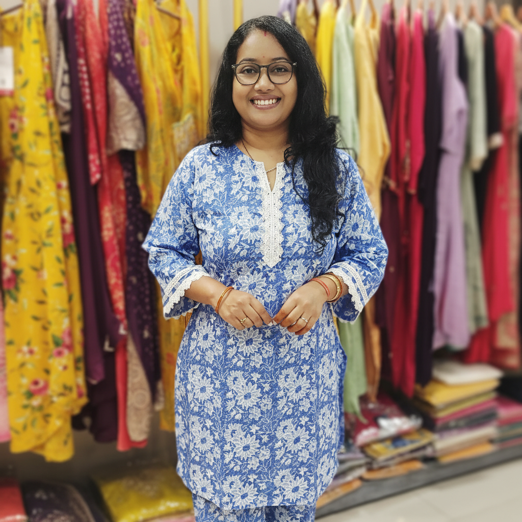 Blue Co-ord Set