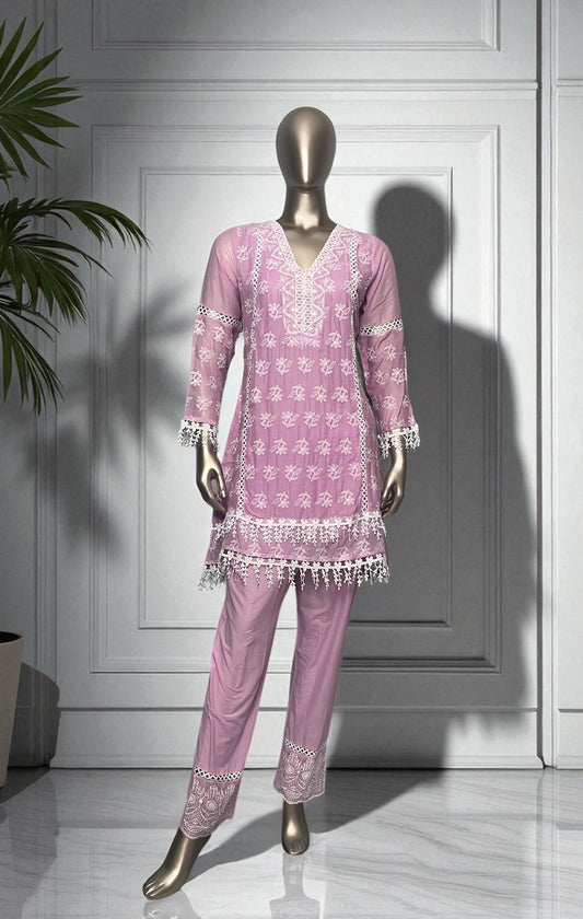 Pure Mul Cotton Co-ord Set