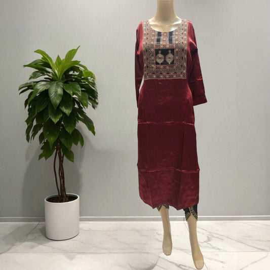 Mashru Silk Kurti