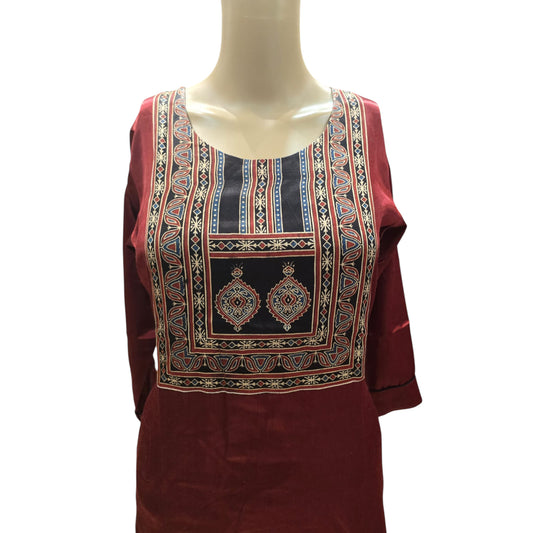 Mashru Silk Kurti