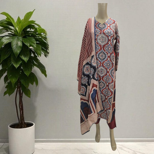 Pure Muslin Full Suit