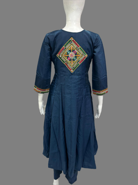 Anarkali Kurti with Pant