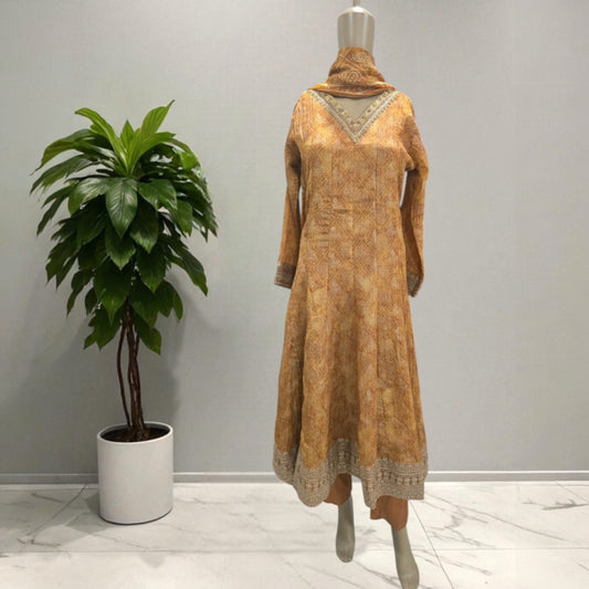 Bandhani Anarkali Suit