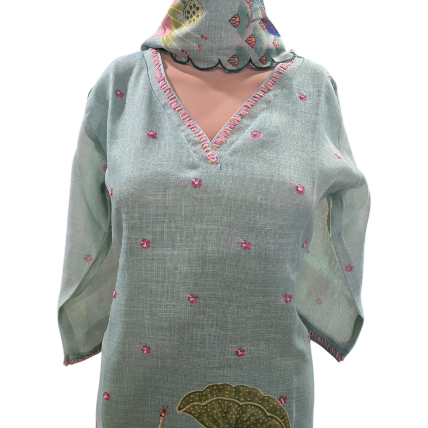 Tissue Linen Full Suit