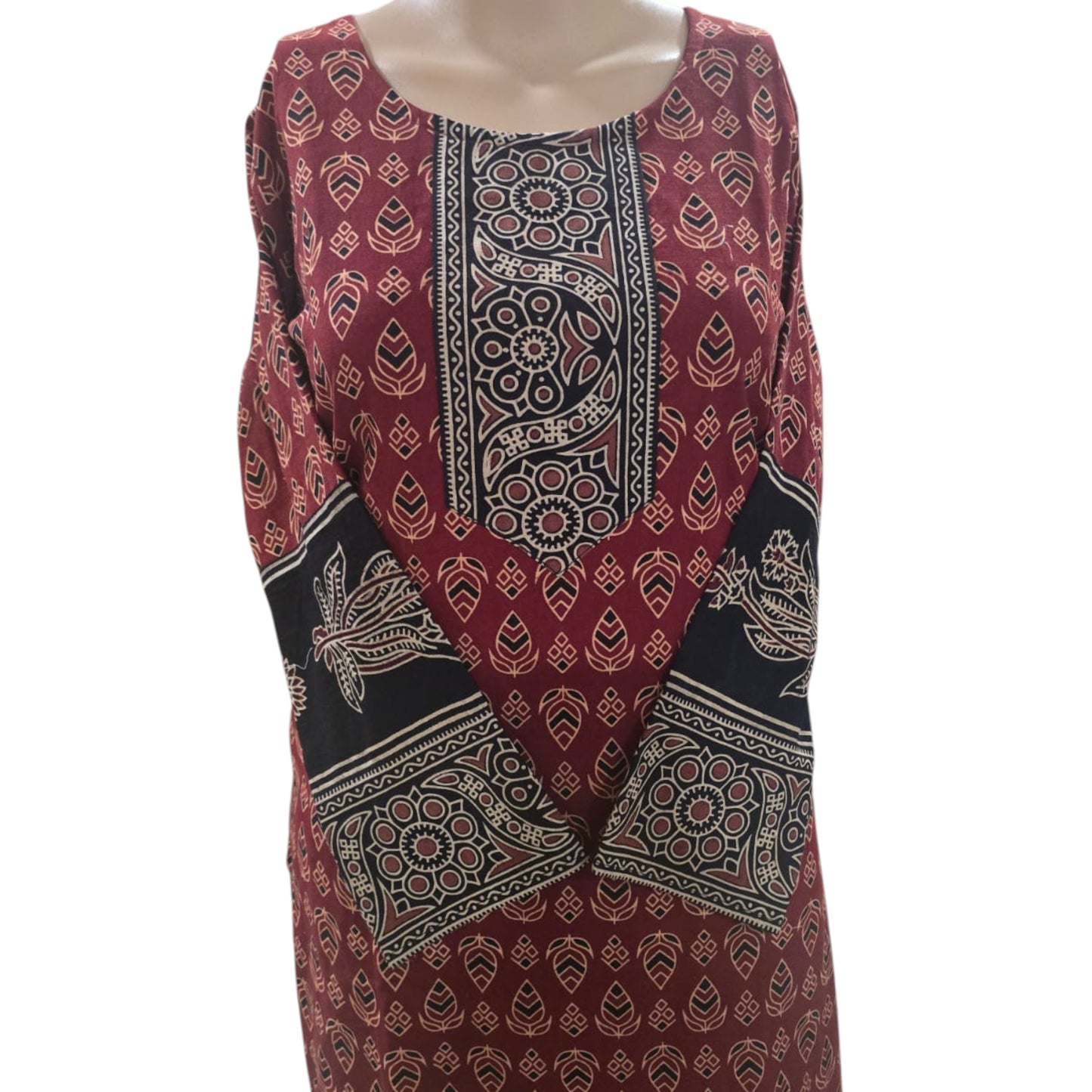 Ajrakh Cotton Kurti