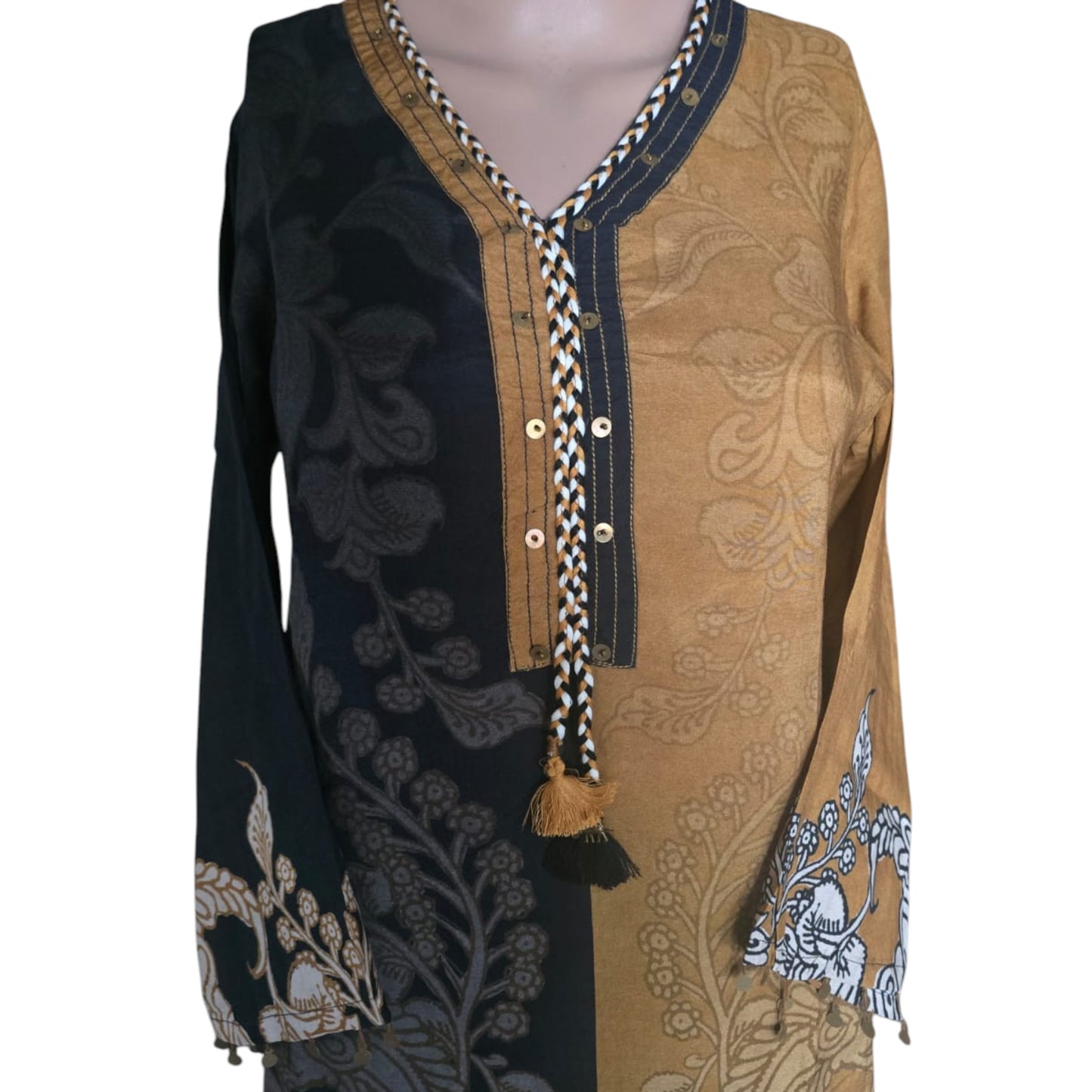 Mul Silk Kurti With Pant