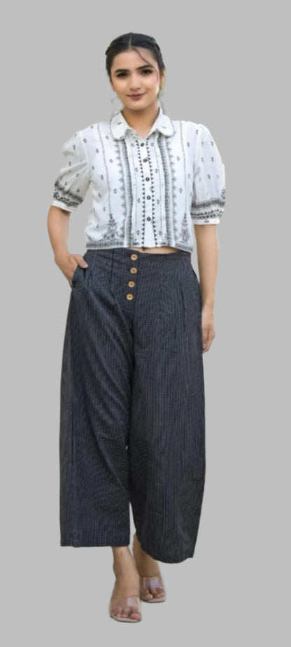 Black & White Co-ord Set