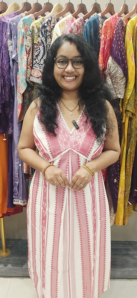 Dhonekhali Cotton Dress
