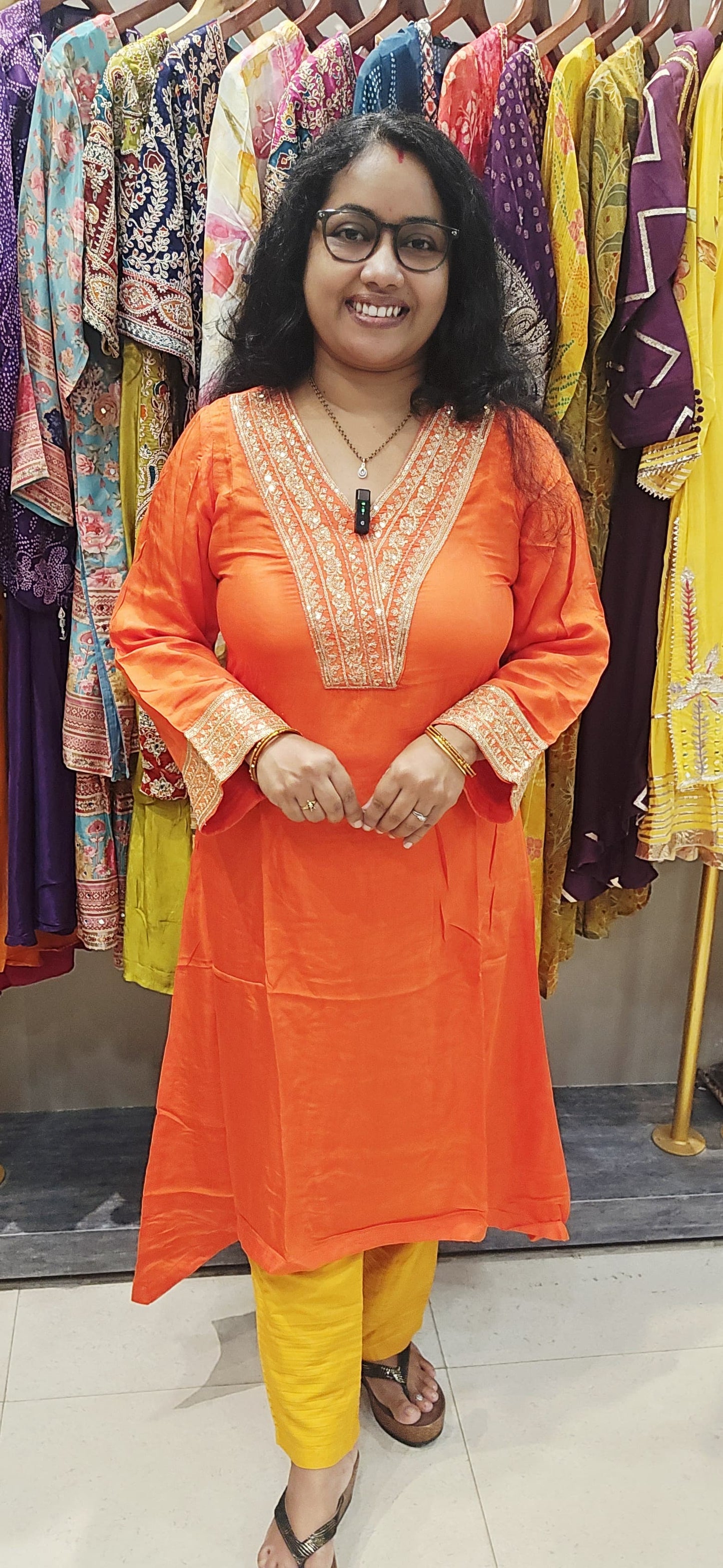 Muslin Kurti With Pant