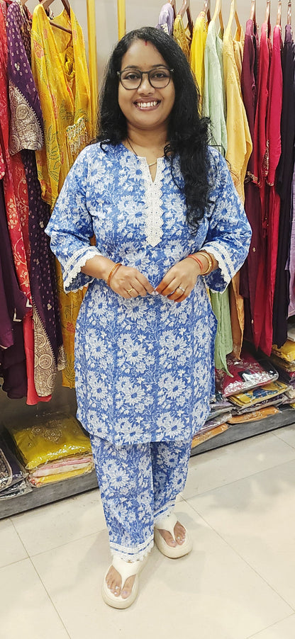 Blue Co-ord Set