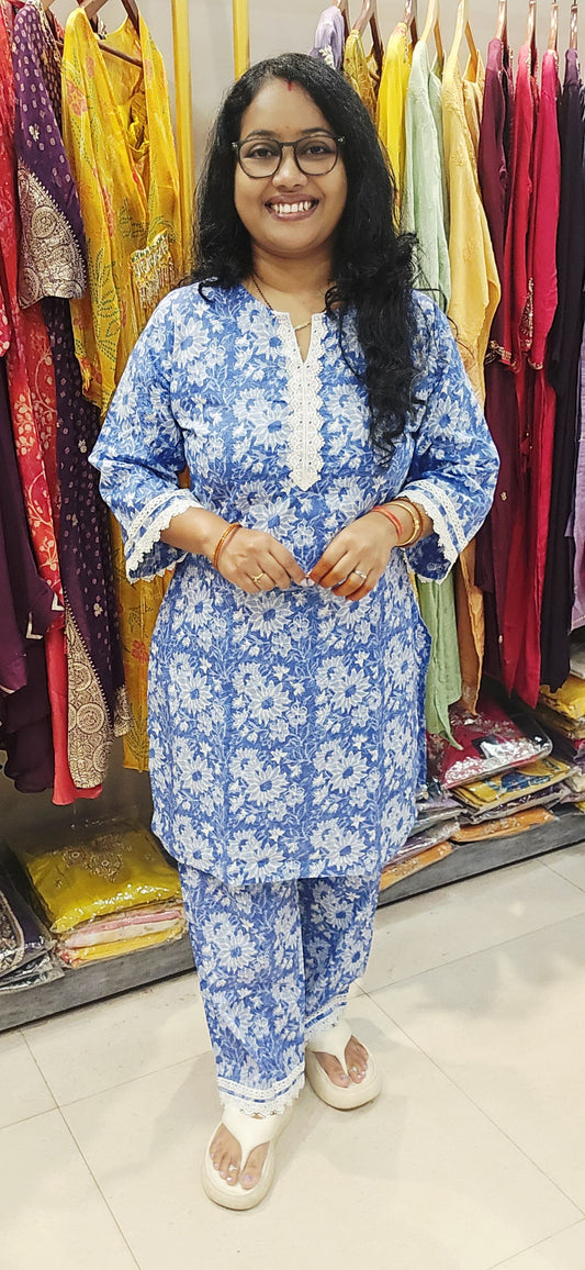 Blue Co-ord Set