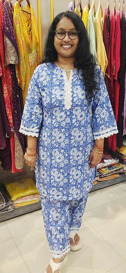 Blue Co-ord Set