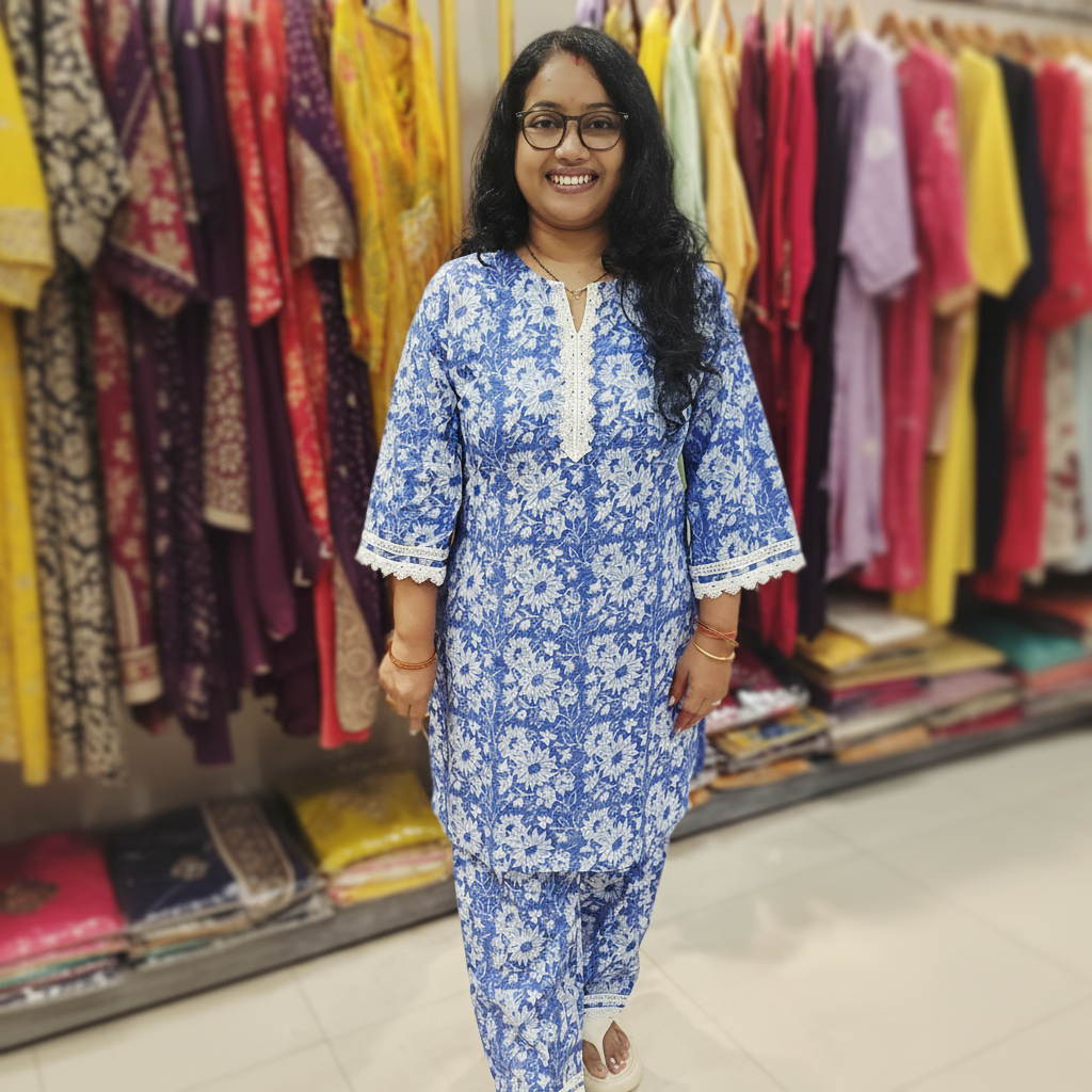 Blue Co-ord Set