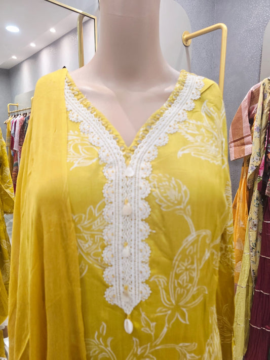 Yellow Full Suit