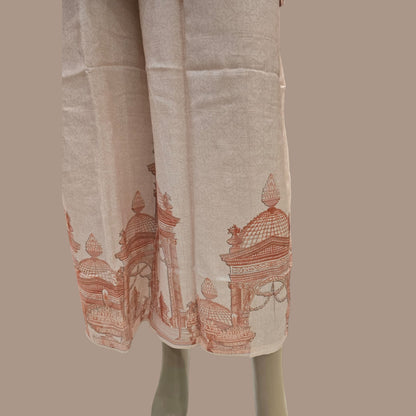 Peach Muslin Co-ord Set