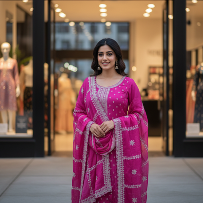 Pink Full Suit