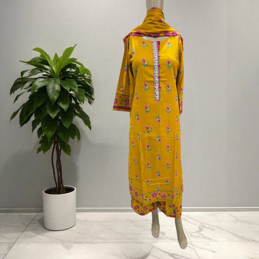 Yellow Full Suit