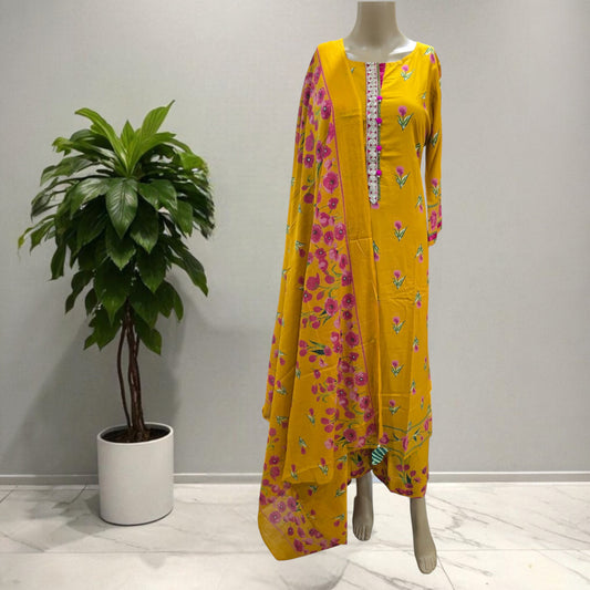 Yellow Full Suit