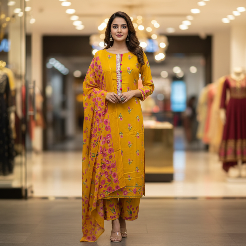 Yellow Full Suit