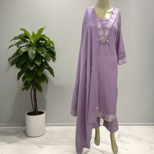 Lavender Full Suit