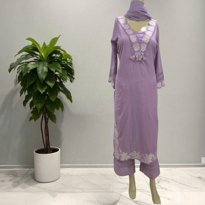 Lavender Full Suit