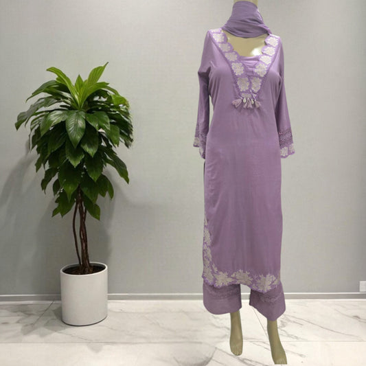 Lavender Full Suit
