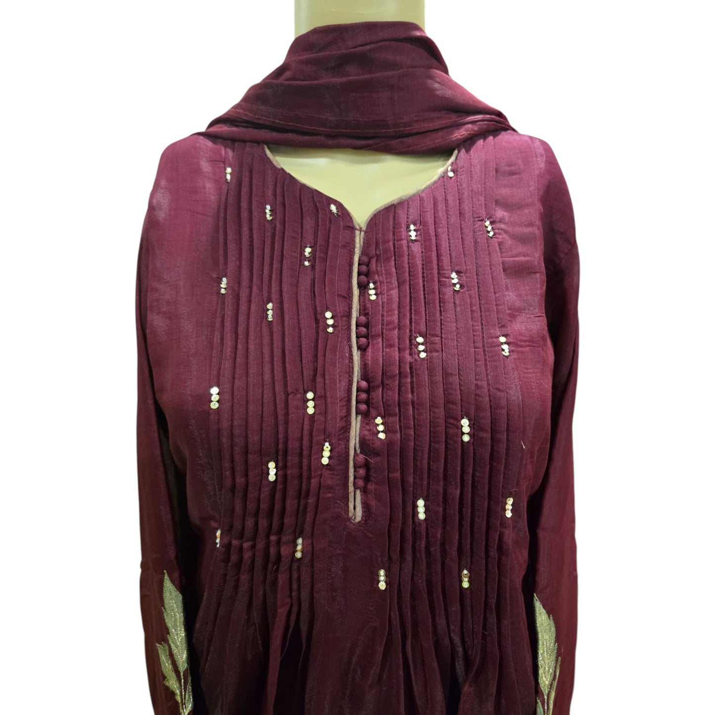 Mul Chanderi Full Suit