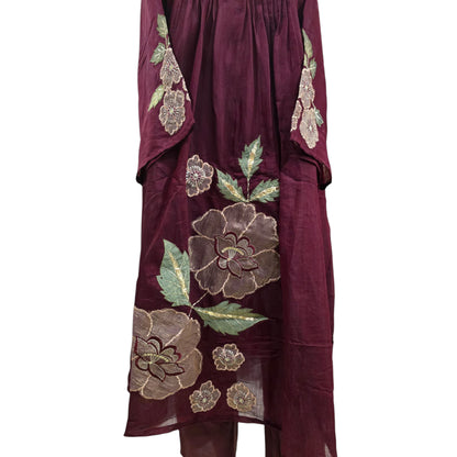 Mul Chanderi Full Suit