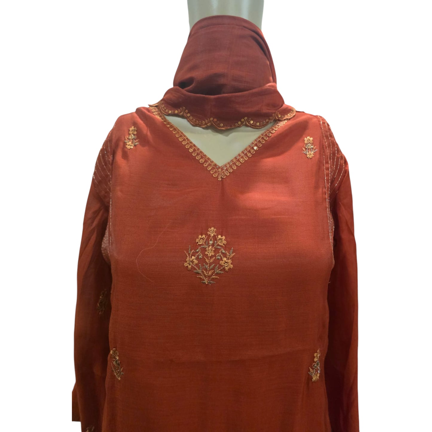 Mul Chanderi Full Suit