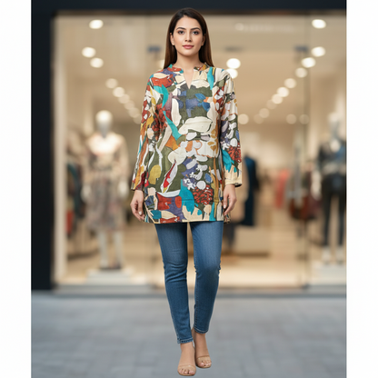 Muslin Short Kurti