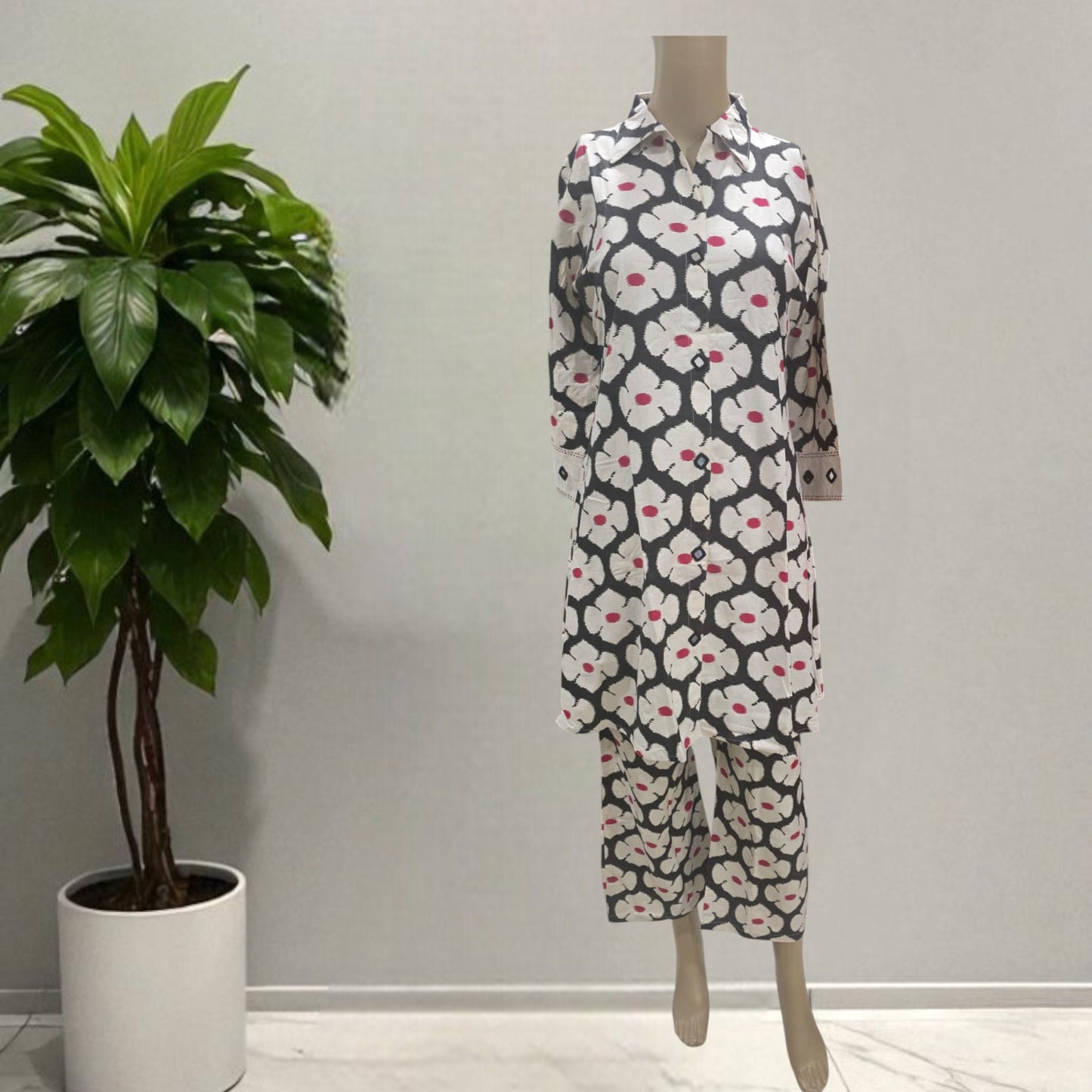 Cotton Flex Kurti With Pant