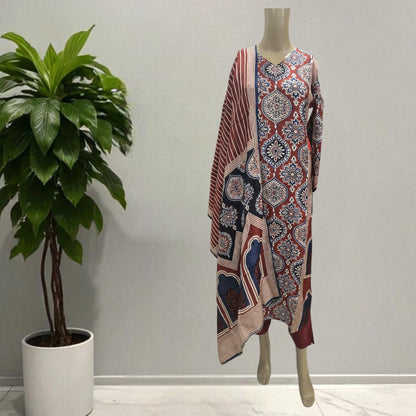 Pure Muslin Full Suit