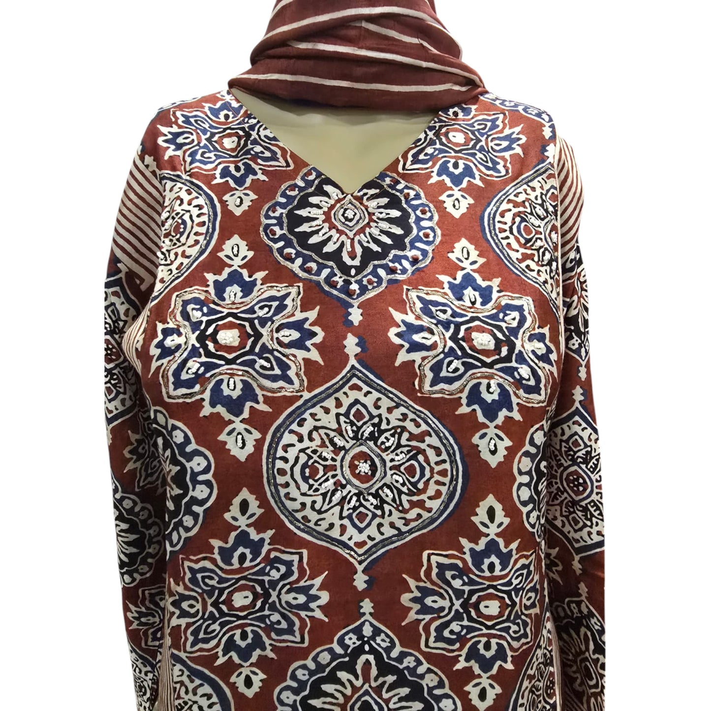 Pure Muslin Full Suit