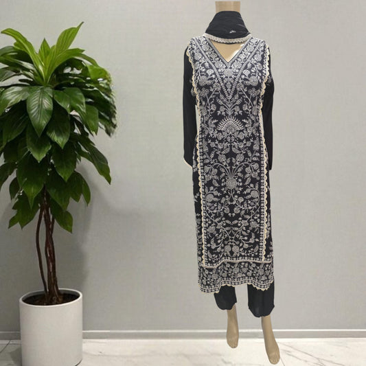 Pure Muslin Full Suit