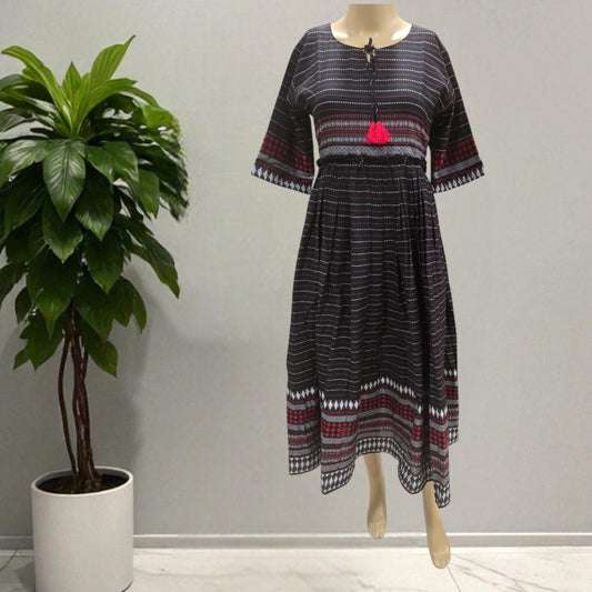 Jamdani Cotton One Piece