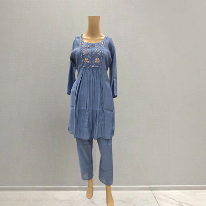 Modal Muslin Co-ord Set