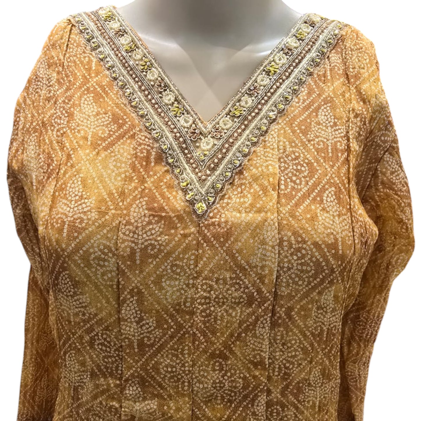 Bandhani Anarkali Suit