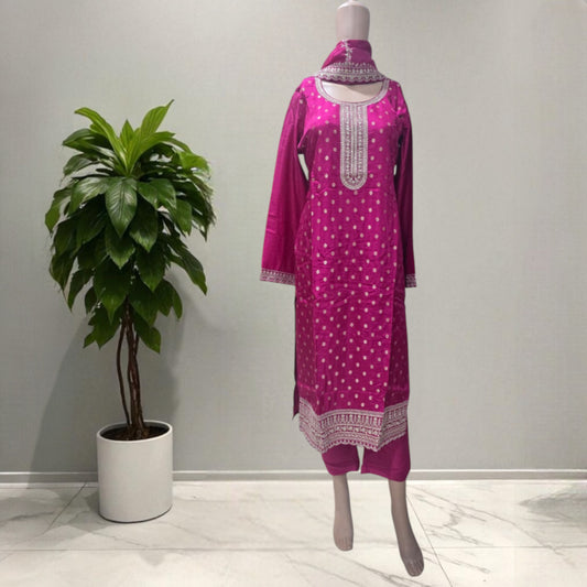 Pink Full Suit