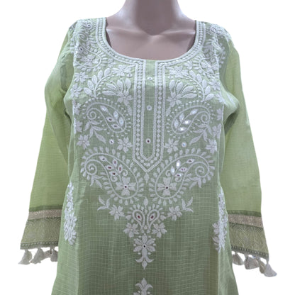 Kota Doriya Chikankari Full Suit