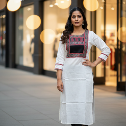Mashru Silk Kurti