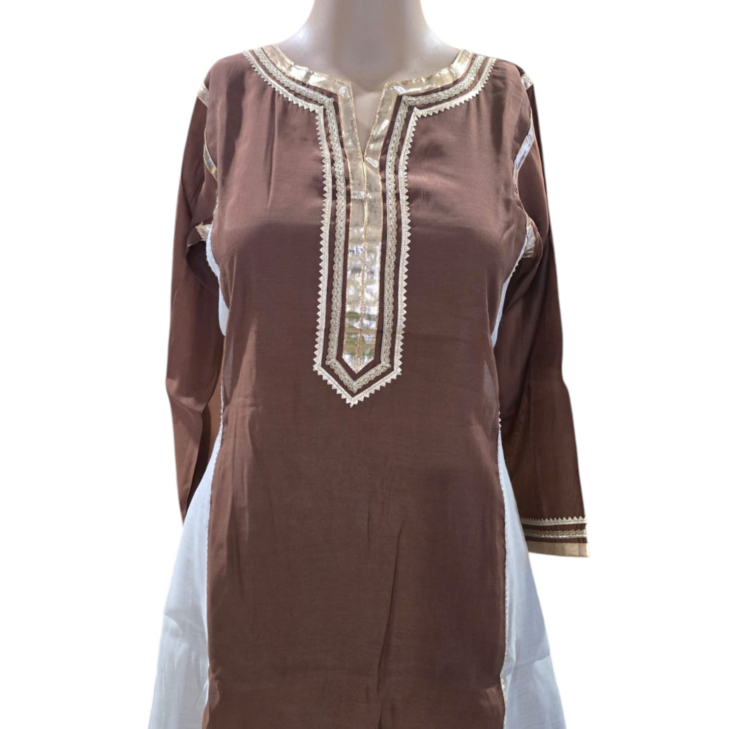 Pure Mul Chanderi Co-ord Set
