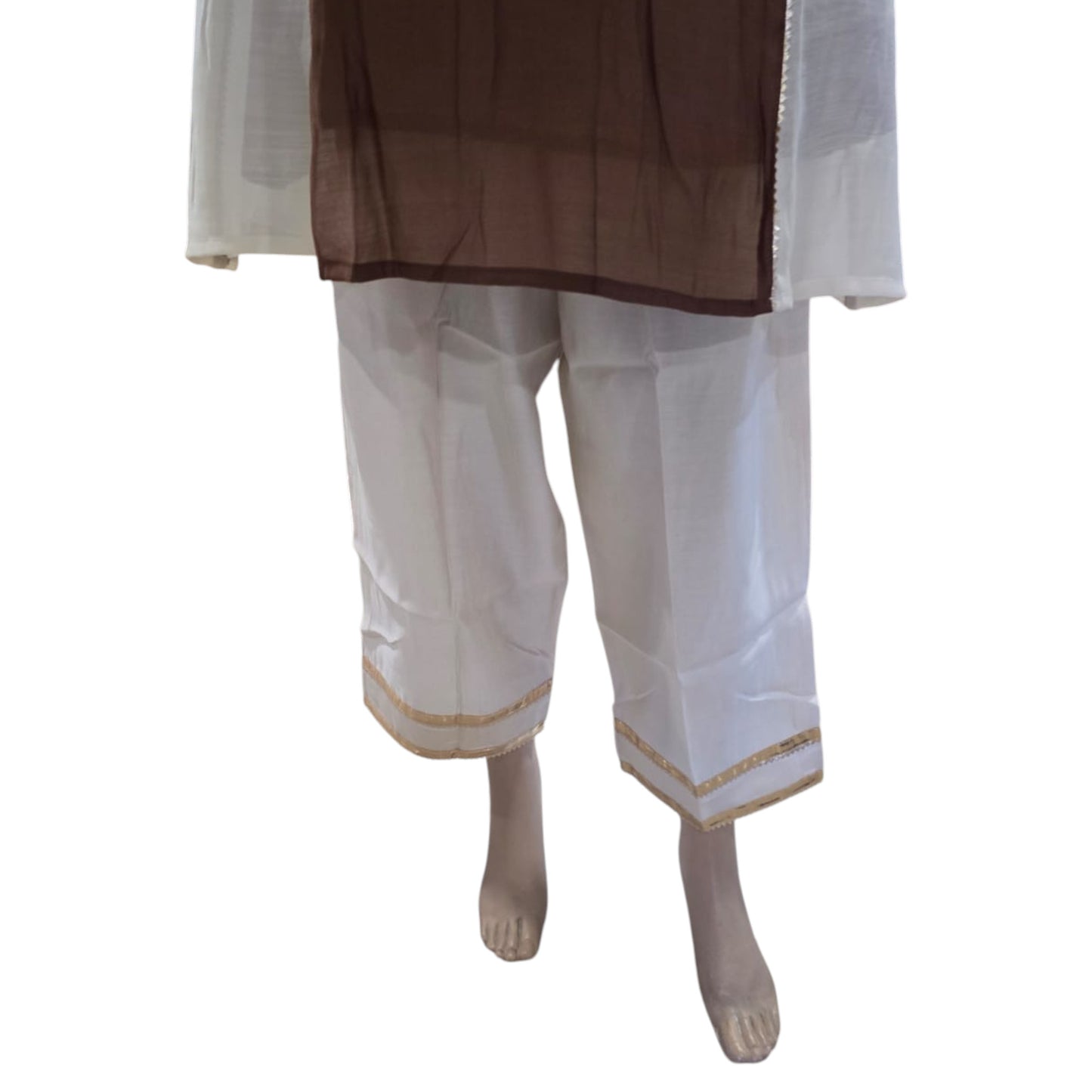 Pure Mul Chanderi Co-ord Set
