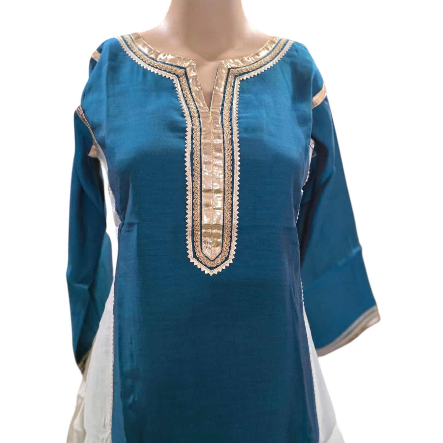 Pure Mul Chanderi Co-ord Set