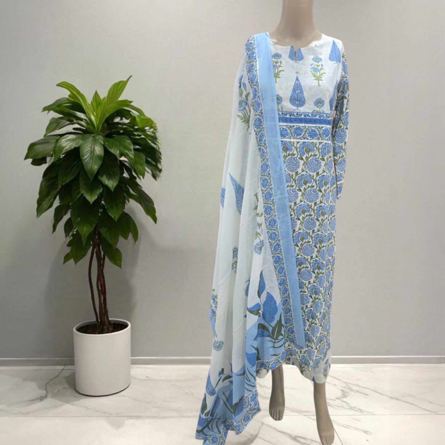 Pure Cotton Full Suit