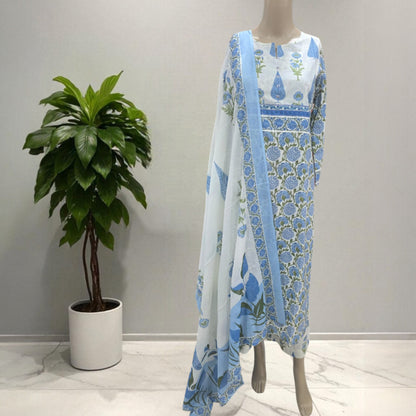 Pure Cotton Full Suit