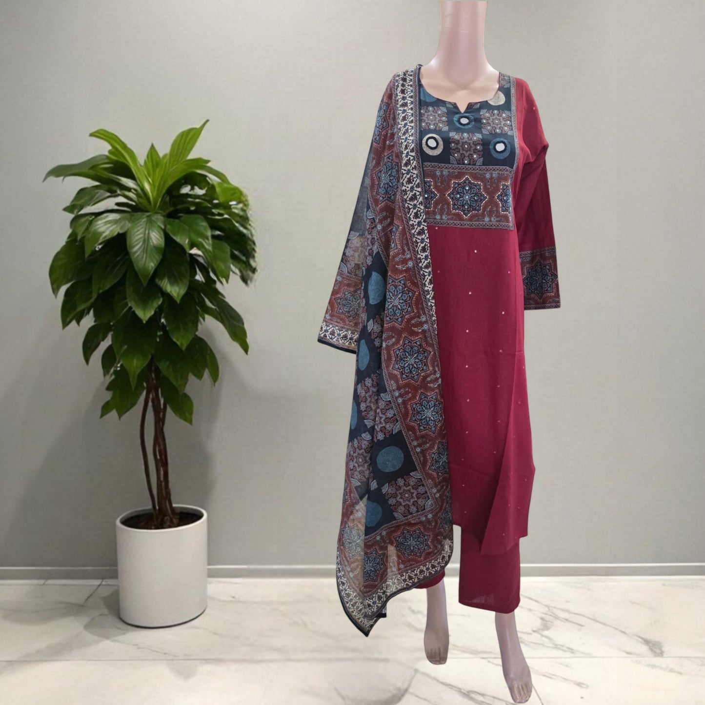 Cotton Full Suit