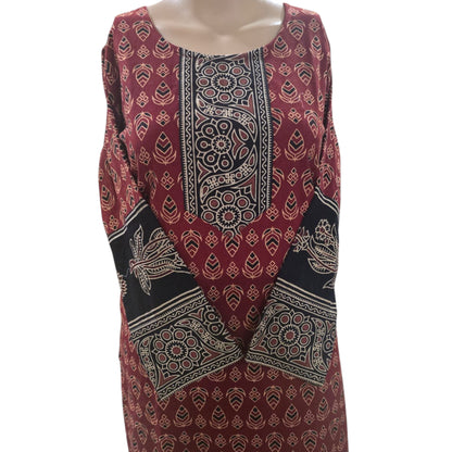 Ajrakh Cotton Kurti