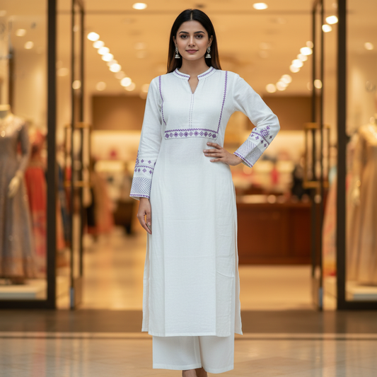 Cotton Kurti With Pant